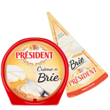 Président le brie of crème de brie